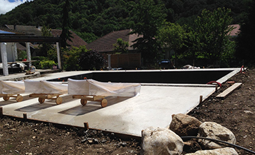 Construction de piscine sur mesure à Voiron