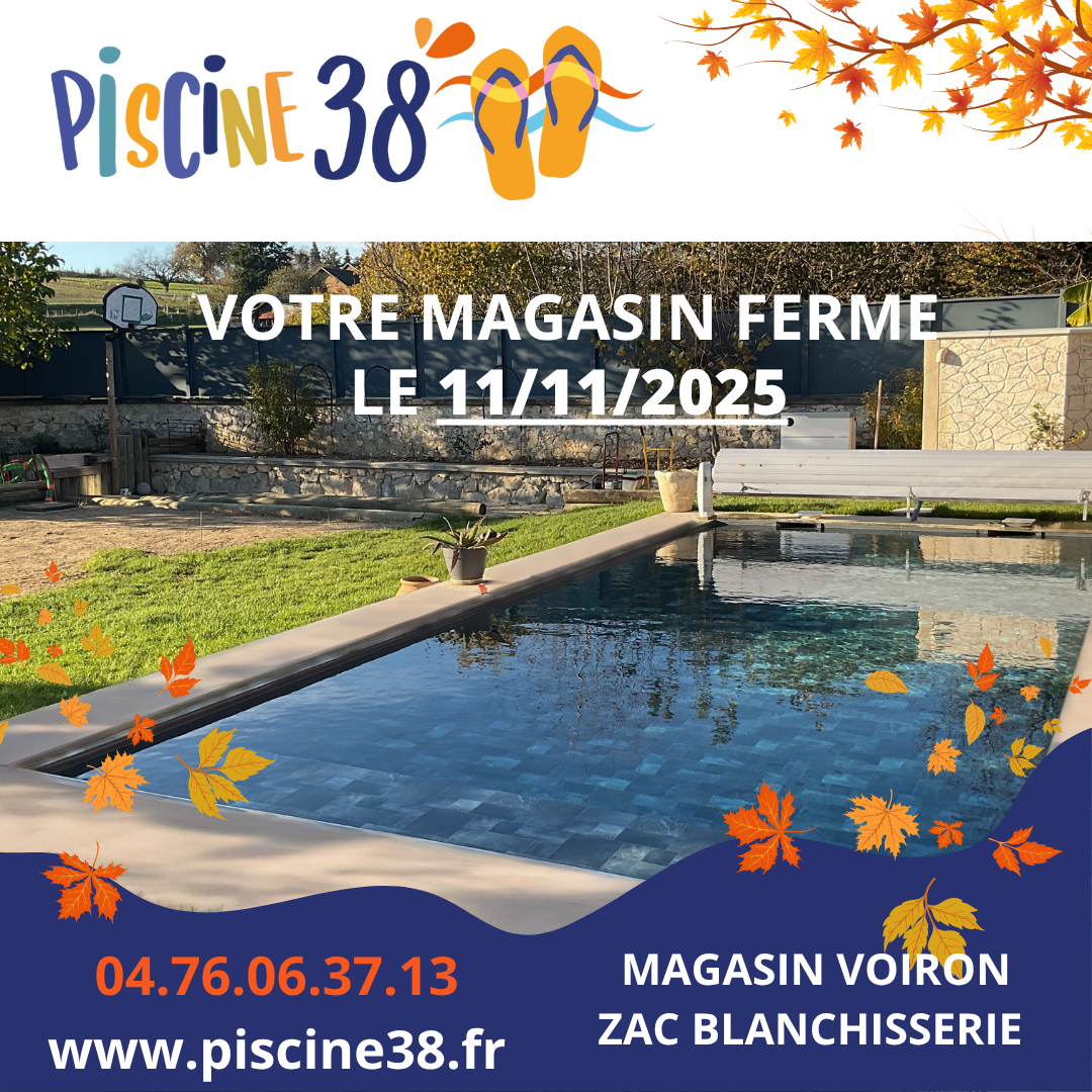 Piscine 38 est fermé le 11/11/2025