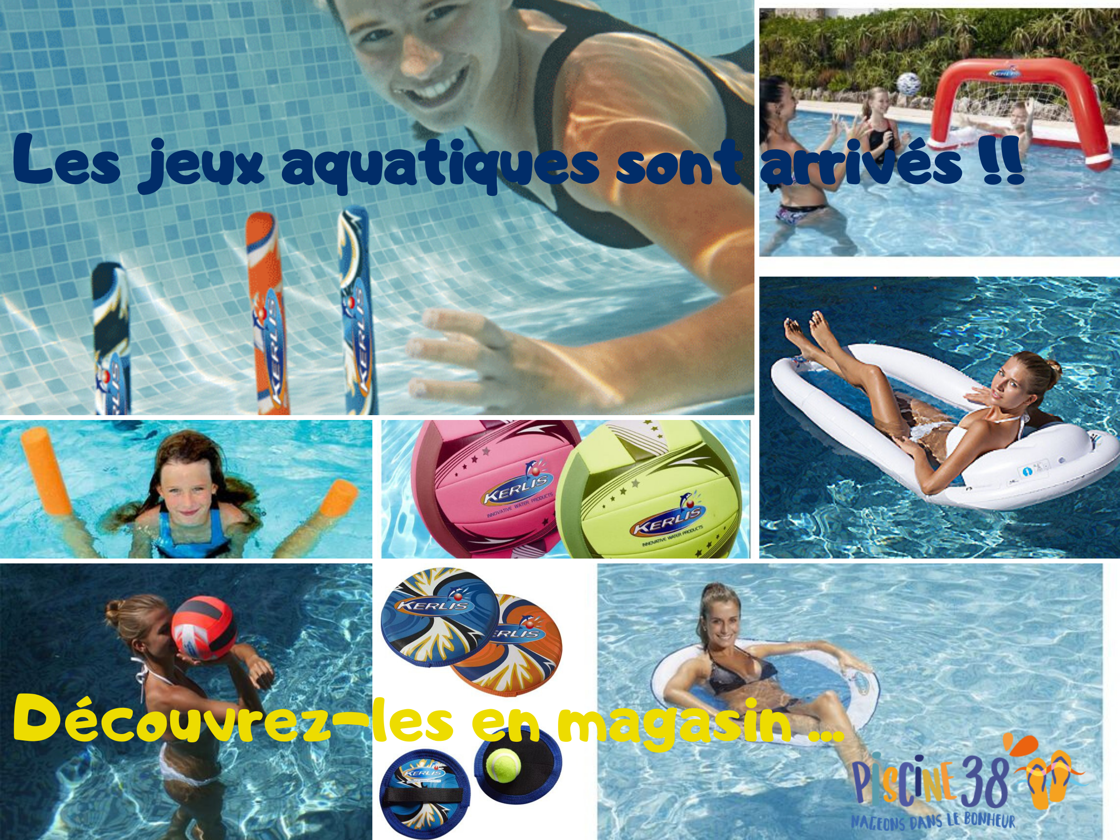 LES JEUX AQUATIQUES SONT ARRIVES