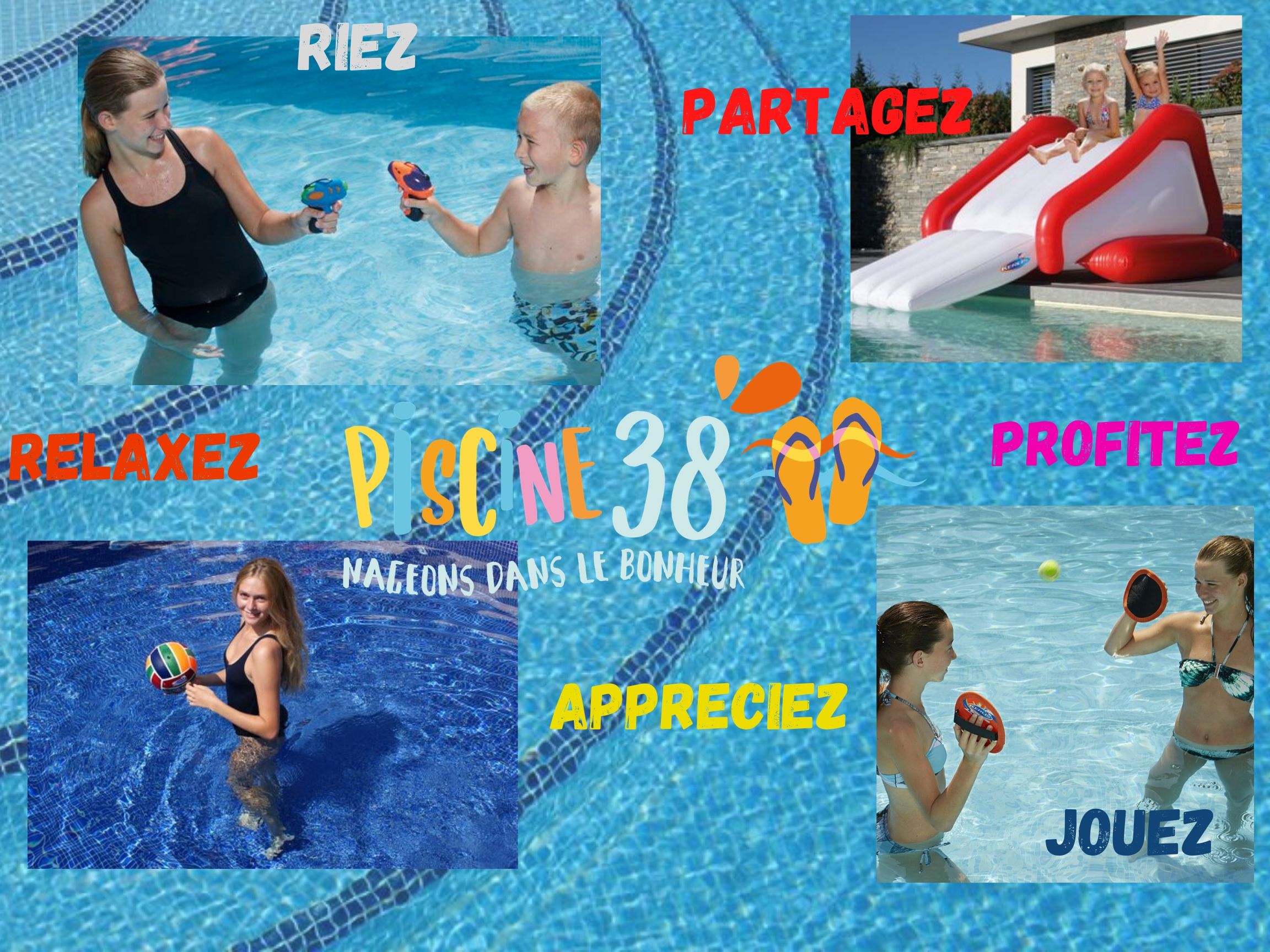 VENEZ RETROUVER NOS JEUX AQUATIQUES
